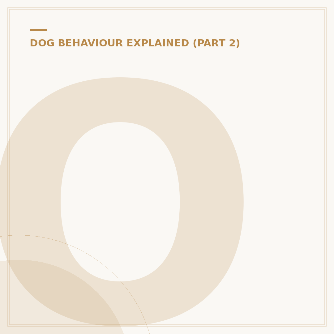 Online Dog Behavior Classes