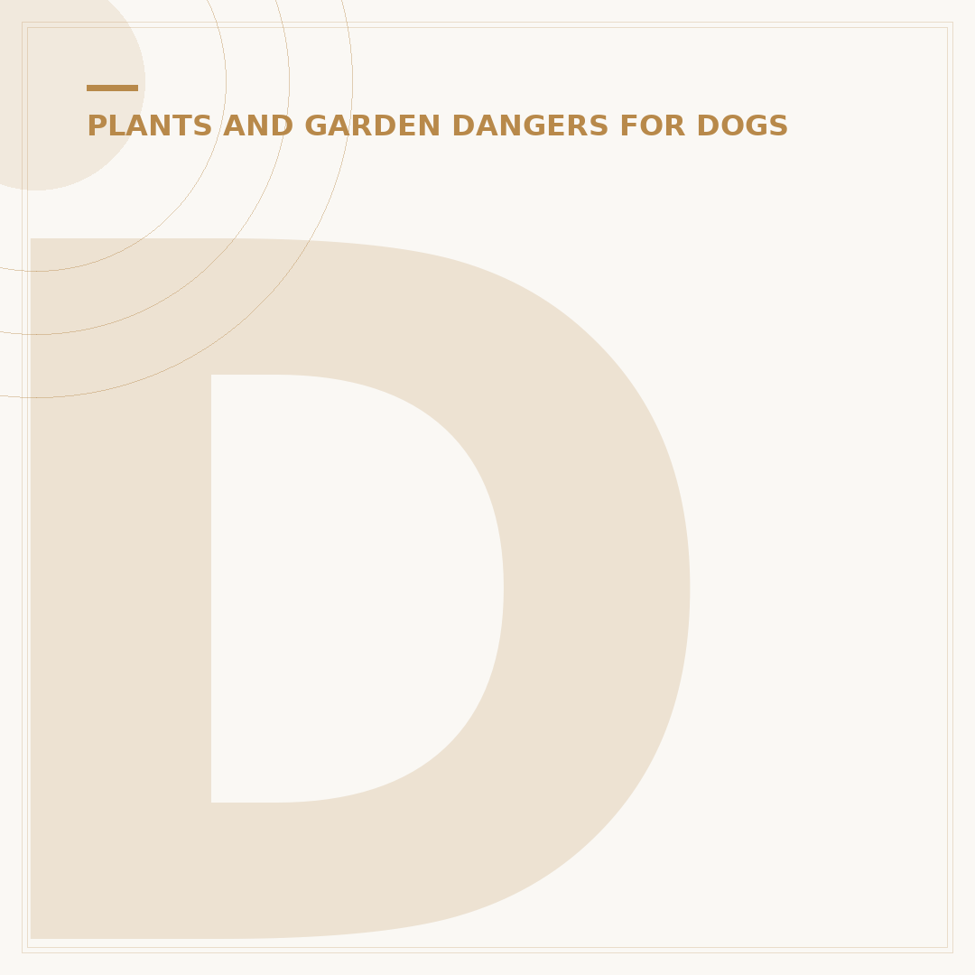 Dog Safe Plants