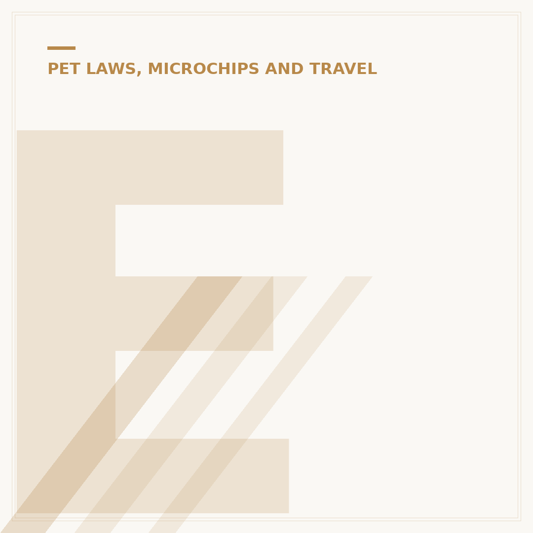 European Pet Passport: Travelling with Your Pet