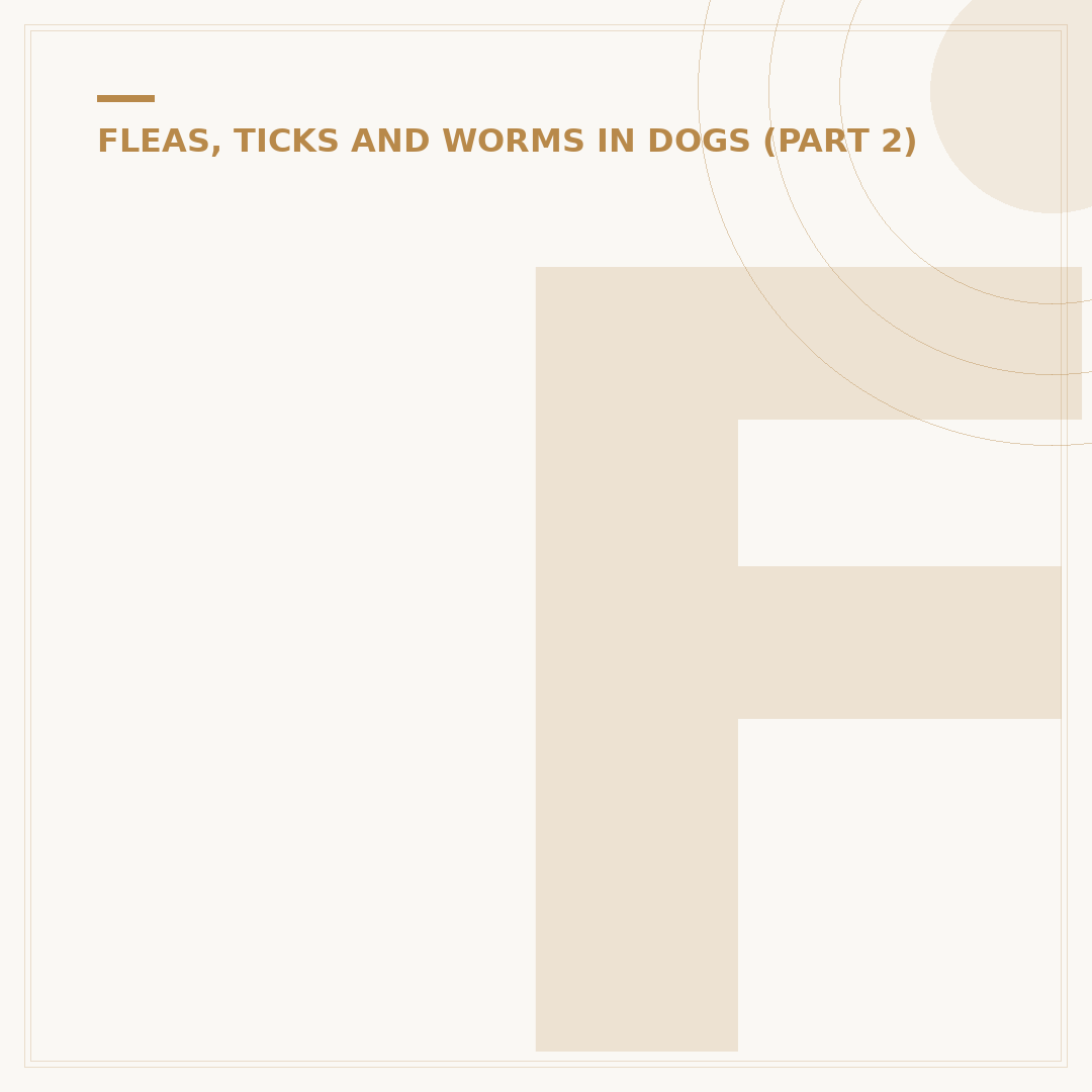 Flea Control for Dogs