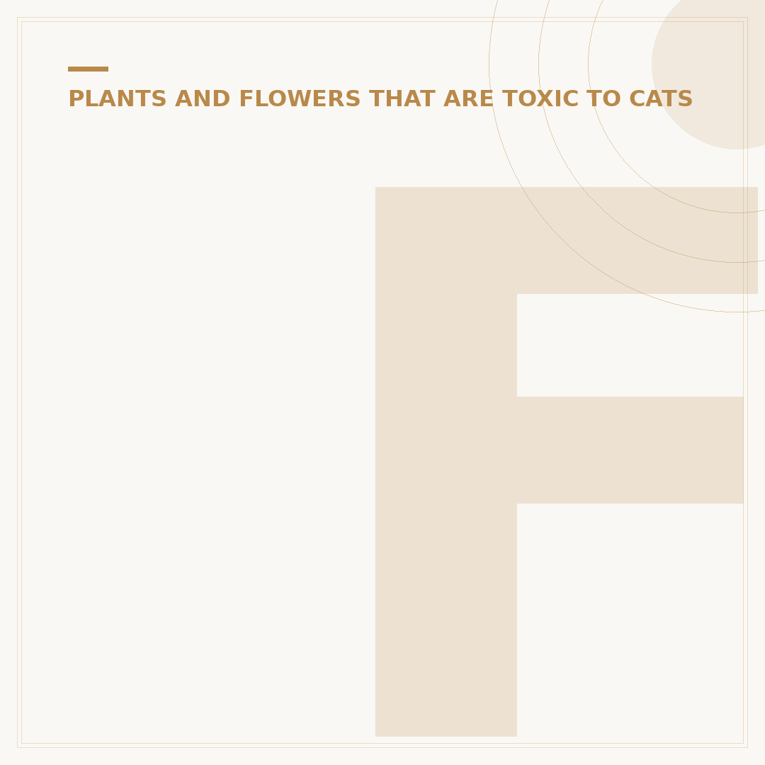Flowers Not Poisonous to Cats