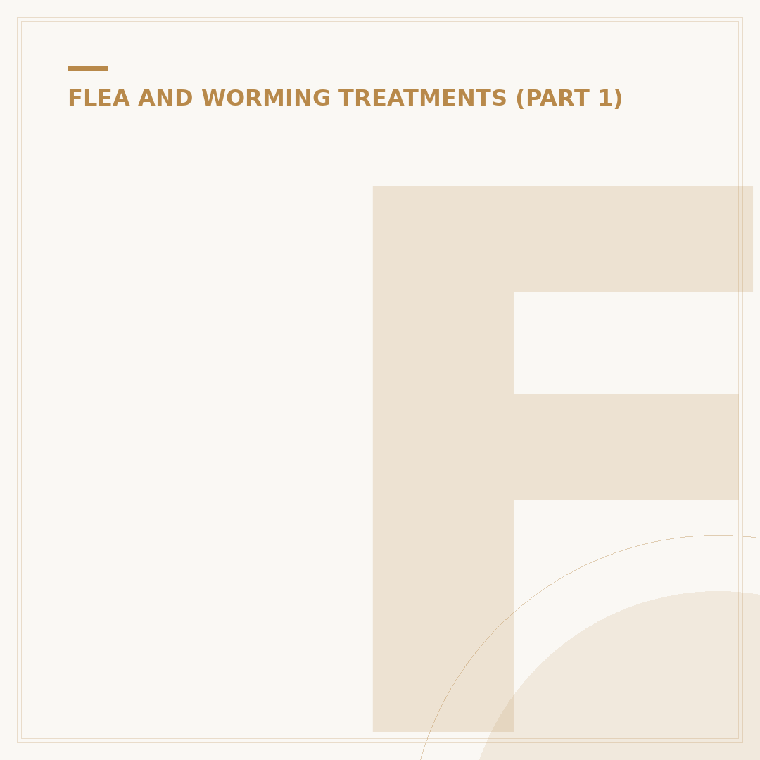 Frontline Flea Treatment