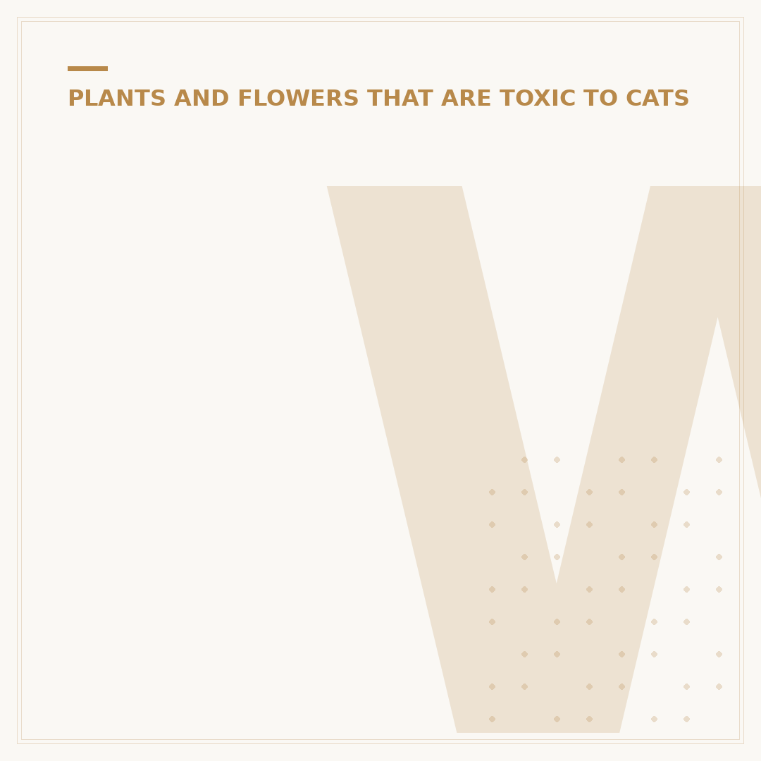 What Household Plants Are Toxic to Cats? Identify Dangers