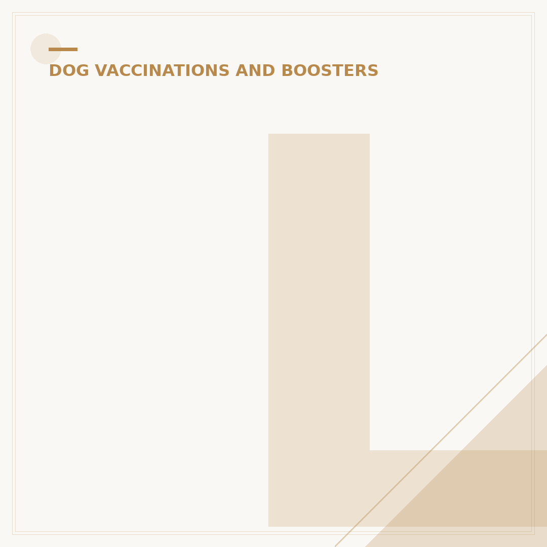 Lepto Vaccine for Puppies: What You Need to Know