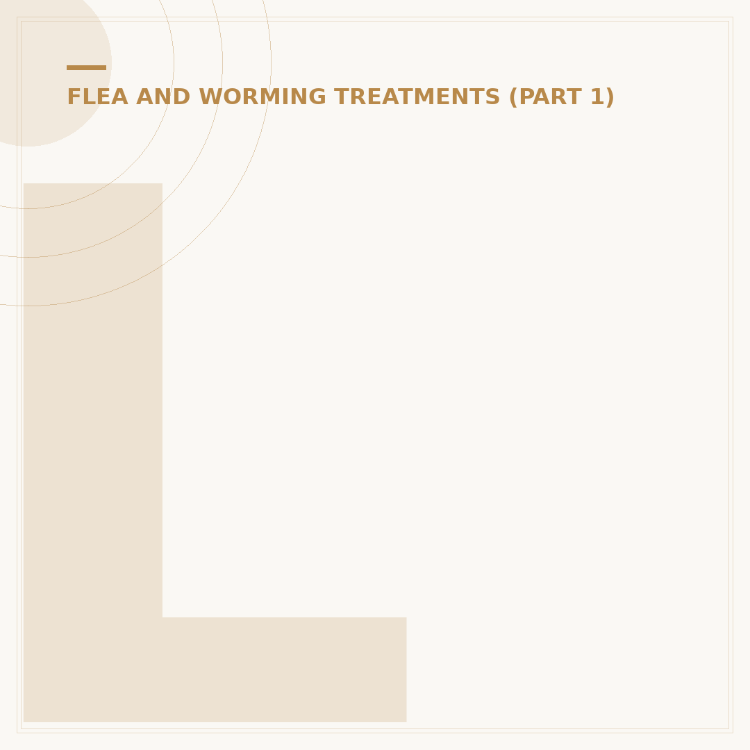 Liquid Wormer for Puppies: When and How to Use