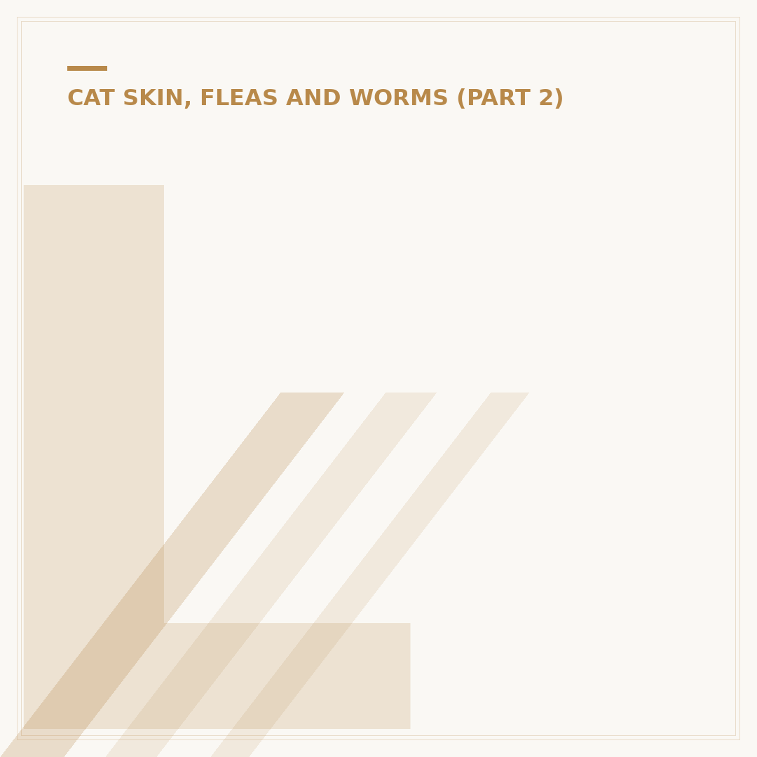 Little White Worms in Cats: Identification & Causes