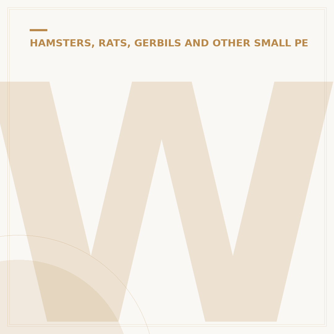 Where Do Hamsters Live in the Wild?