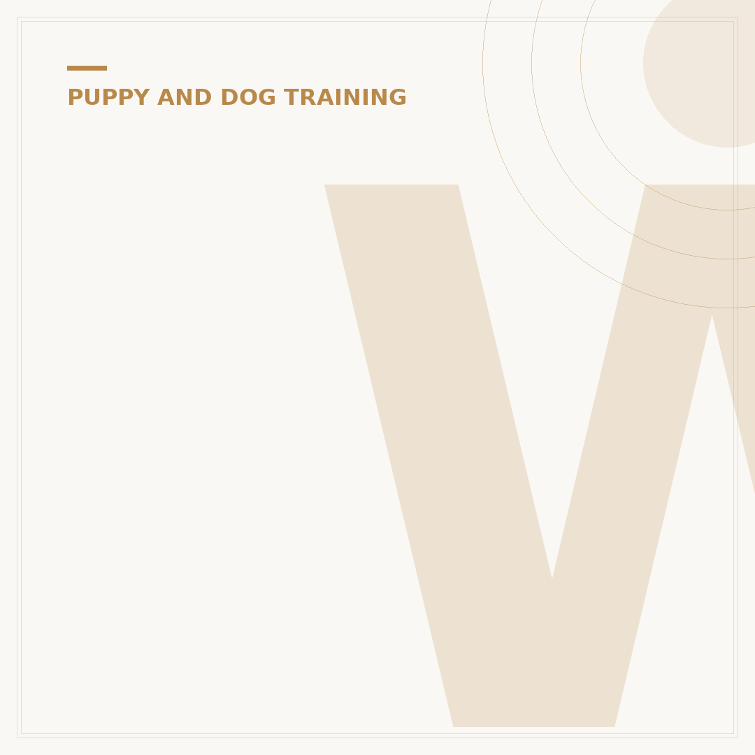 Working Dog Training Supplies for Task-Specific Dogs