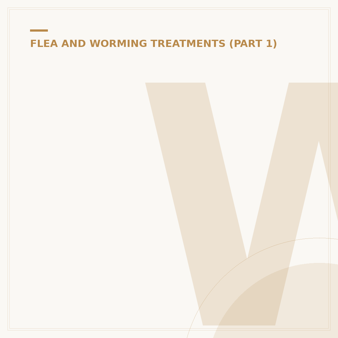Worming Tablets
