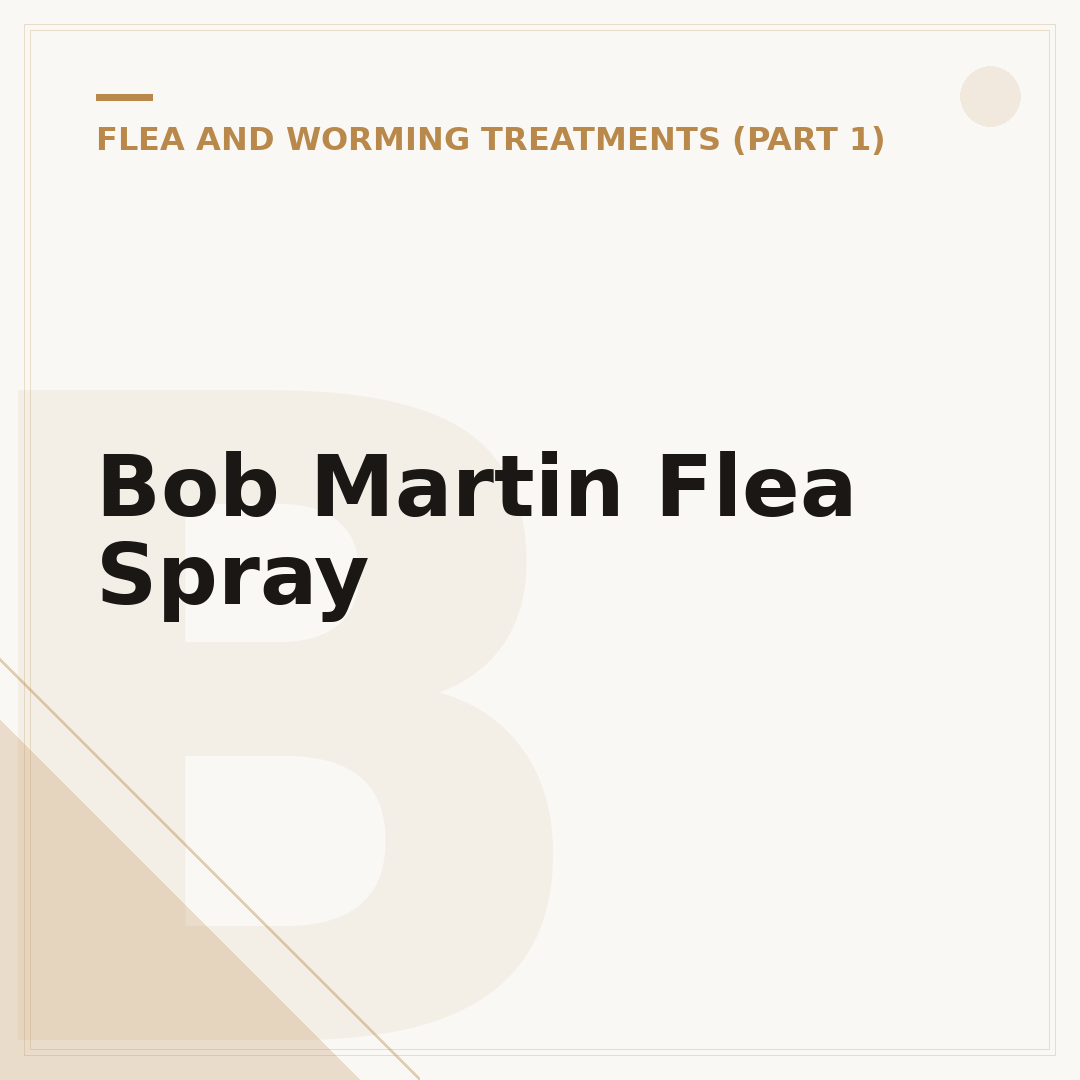 Bob Martin Flea Spray