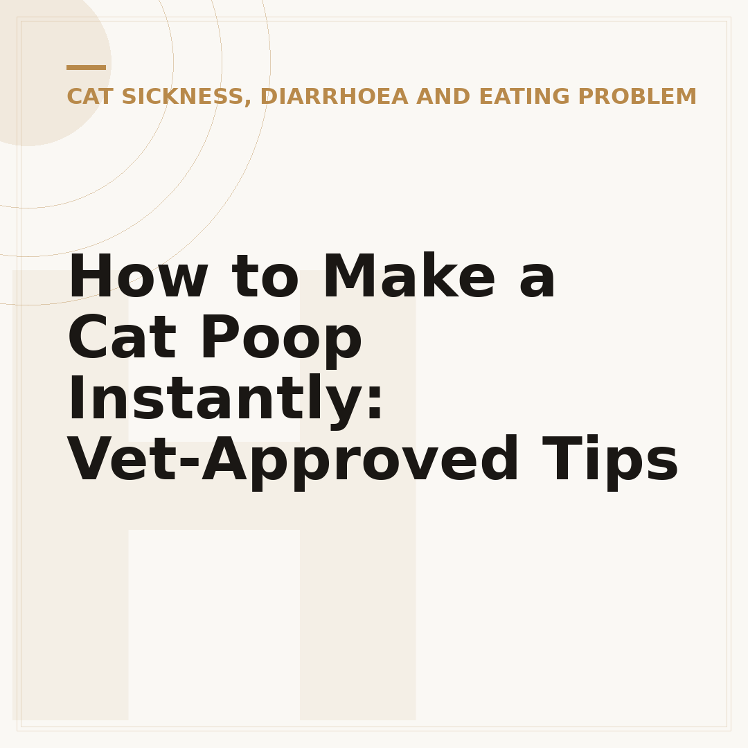 How to Make a Cat Poop Instantly: Vet-Approved Tips