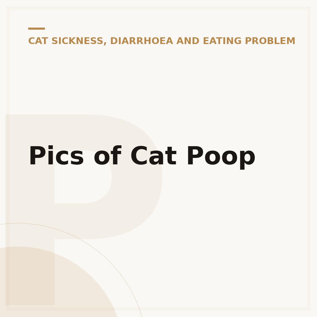 Pics of Cat Poop