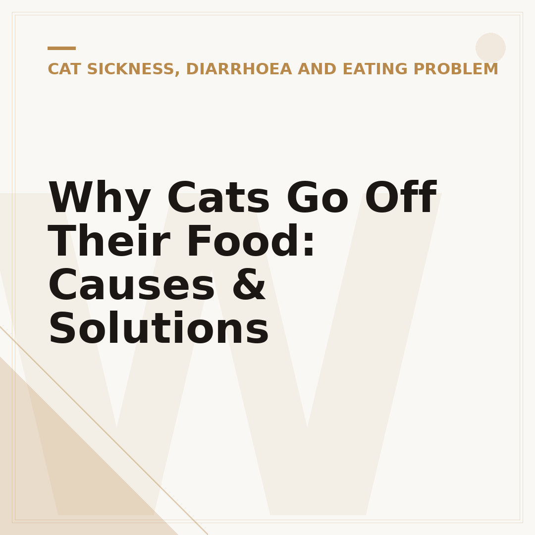 Why Cats Go Off Their Food: Causes & Solutions
