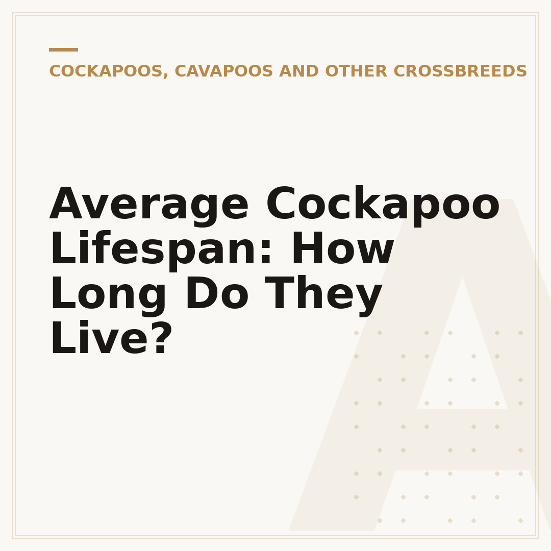 Average Cockapoo Lifespan: How Long Do They Live?