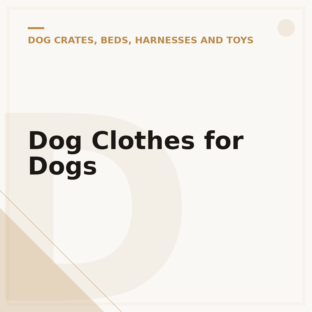 Dog Clothes for Dogs