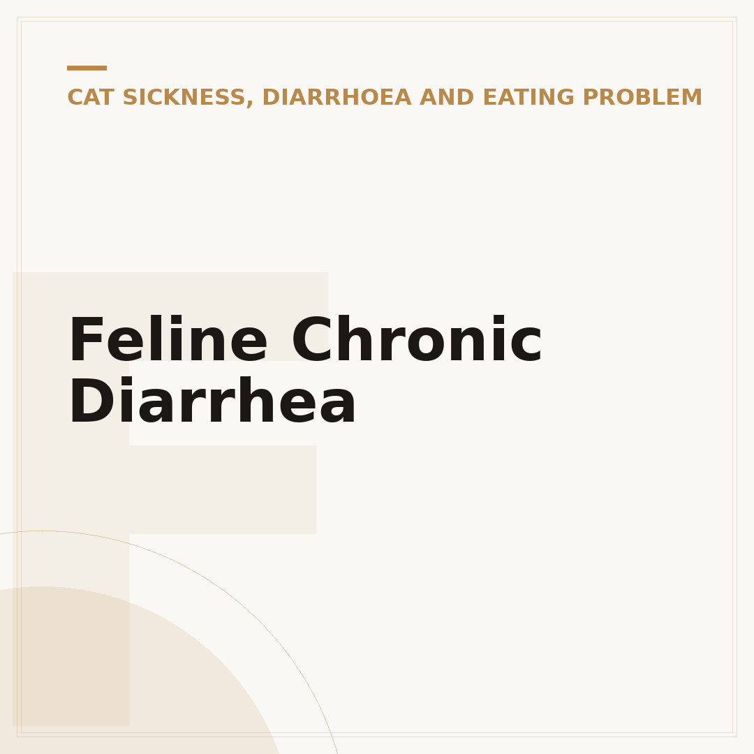 Feline Chronic Diarrhea