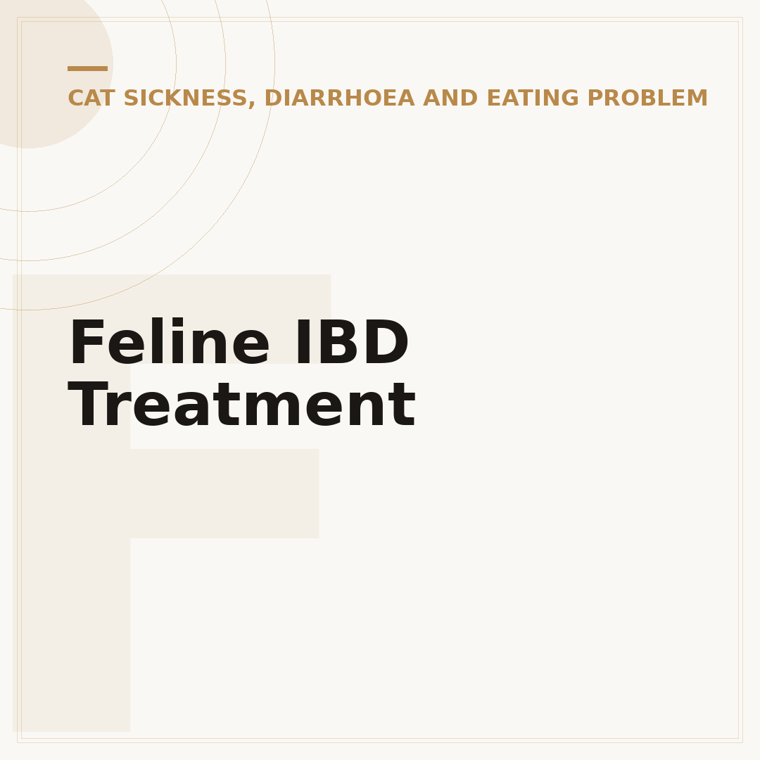 Feline IBD Treatment