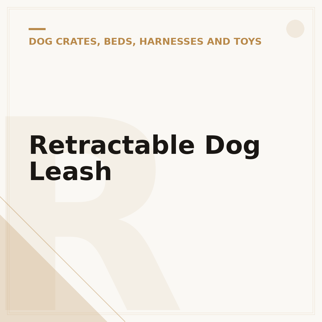 Retractable Dog Leash
