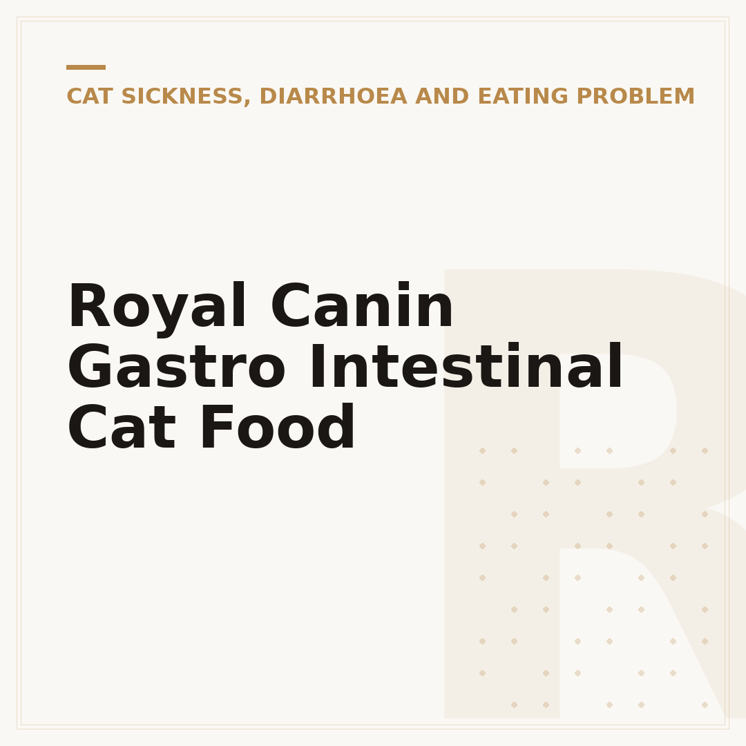 Royal Canin Gastro Intestinal Cat Food