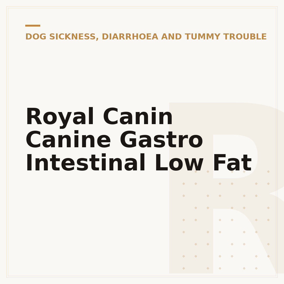 Royal Canin Canine Gastro Intestinal Low Fat