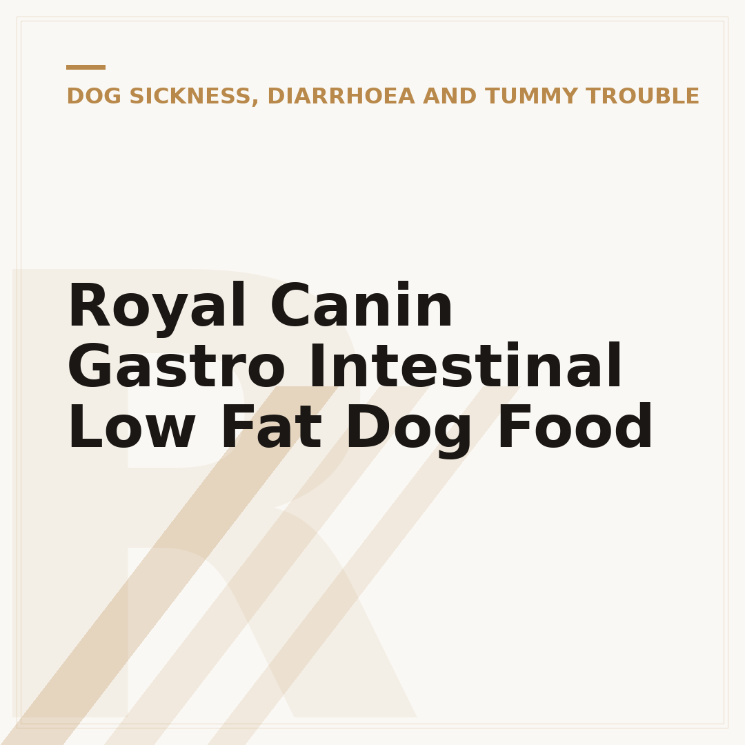 Royal Canin Gastro Intestinal Low Fat Dog Food