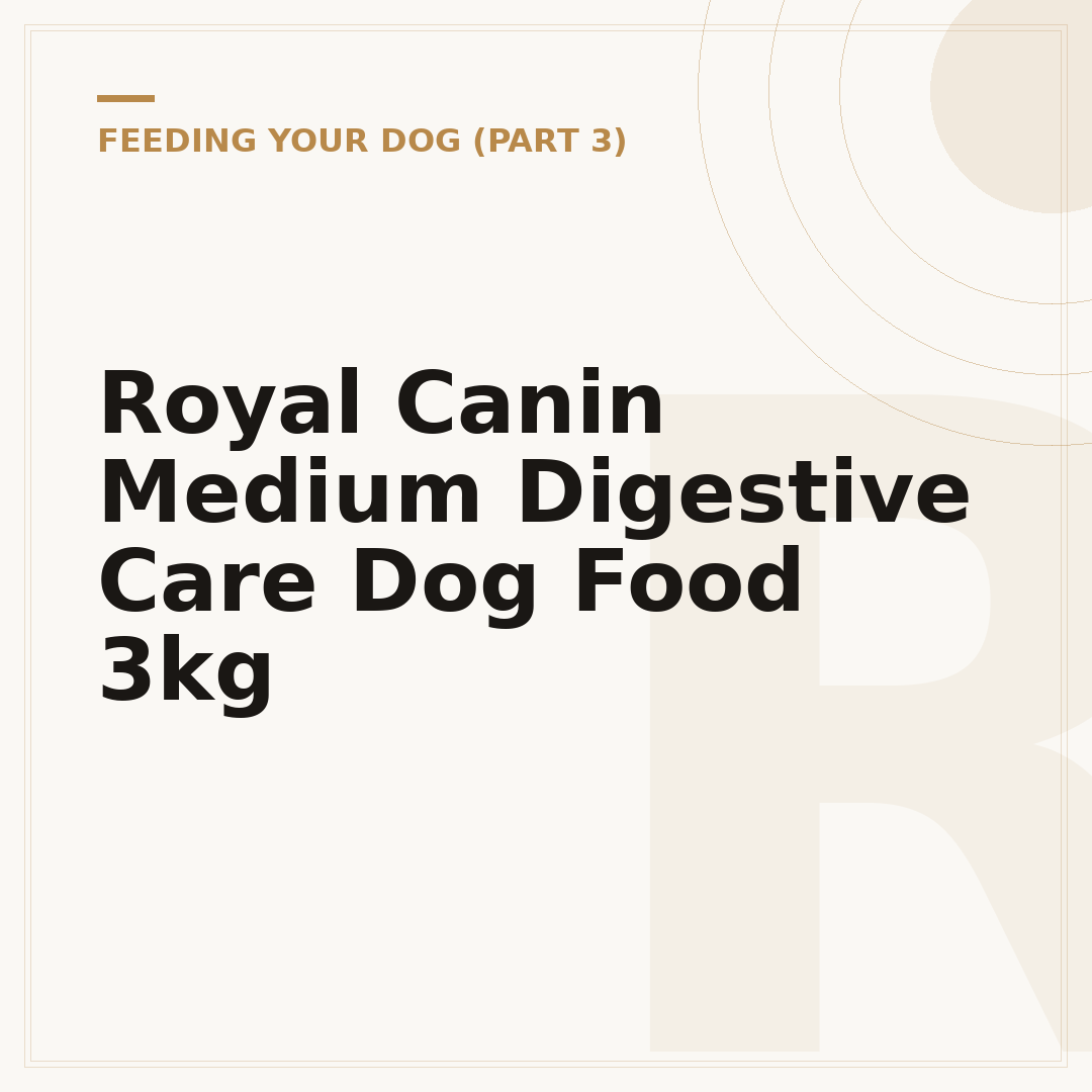 Royal Canin Medium Digestive Care Dog Food 3kg