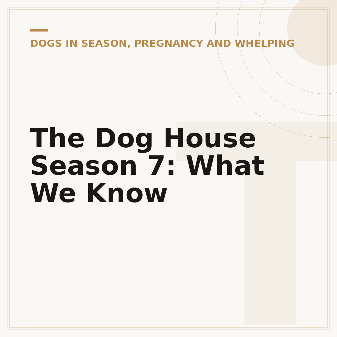 The Dog House Season 7: What We Know
