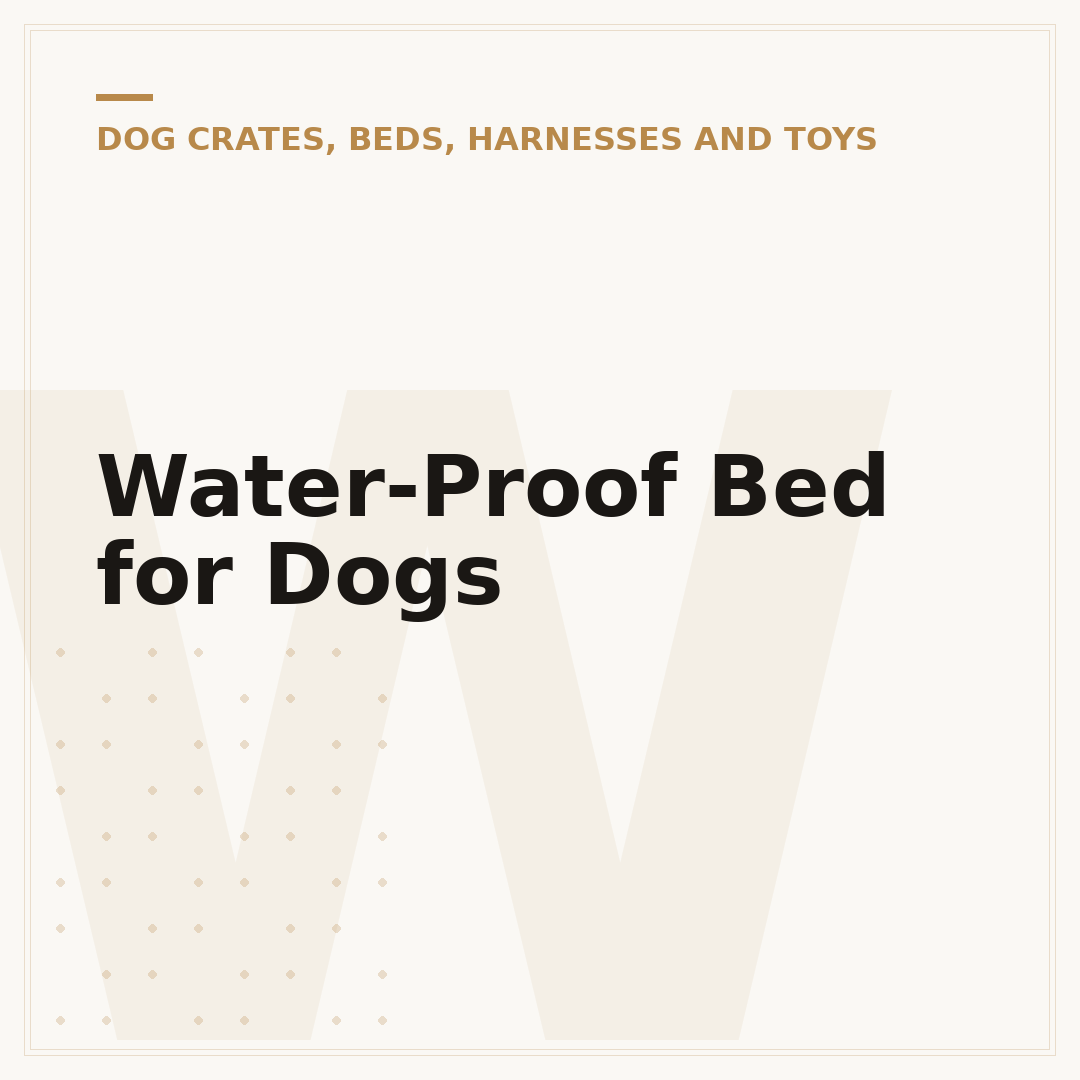 Water-Proof Bed for Dogs