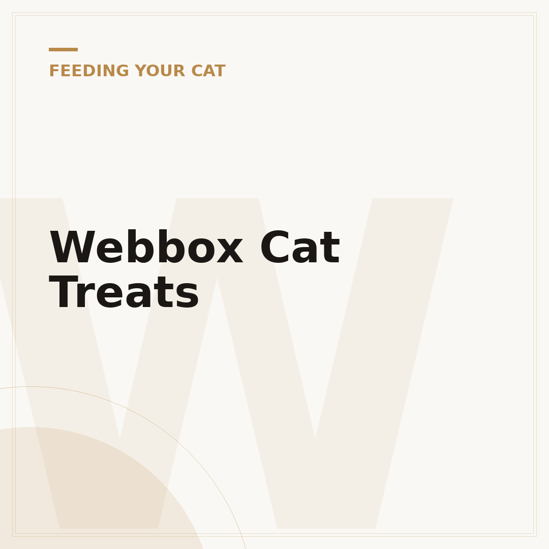 Webbox Cat Treats