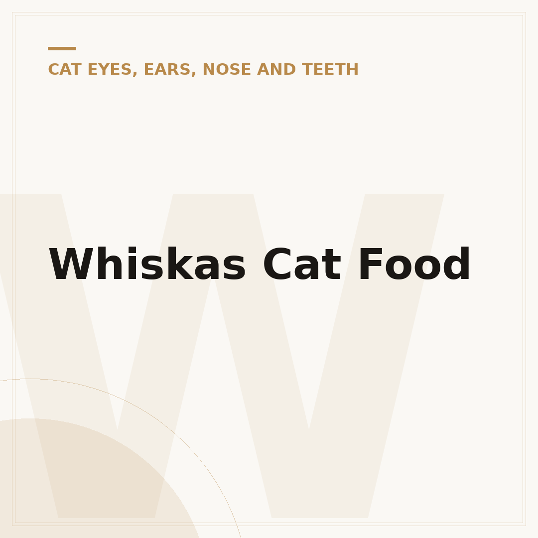 Whiskas Cat Food